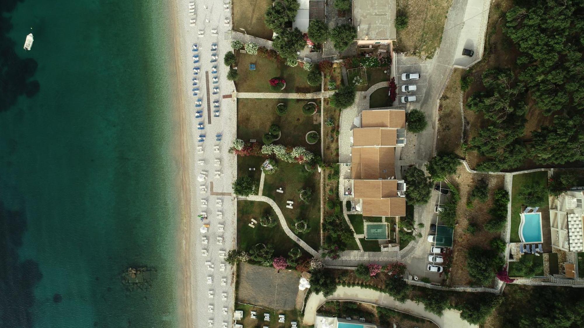 Krouzeri Beach Apartments Nisaki  Bagian luar foto