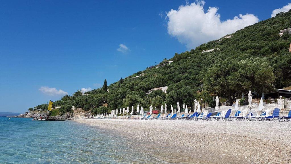Krouzeri Beach Apartments Nisaki  Bagian luar foto